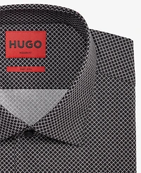 Hugo by Boss Men's Modern-Fit Patterned Dress Shirt