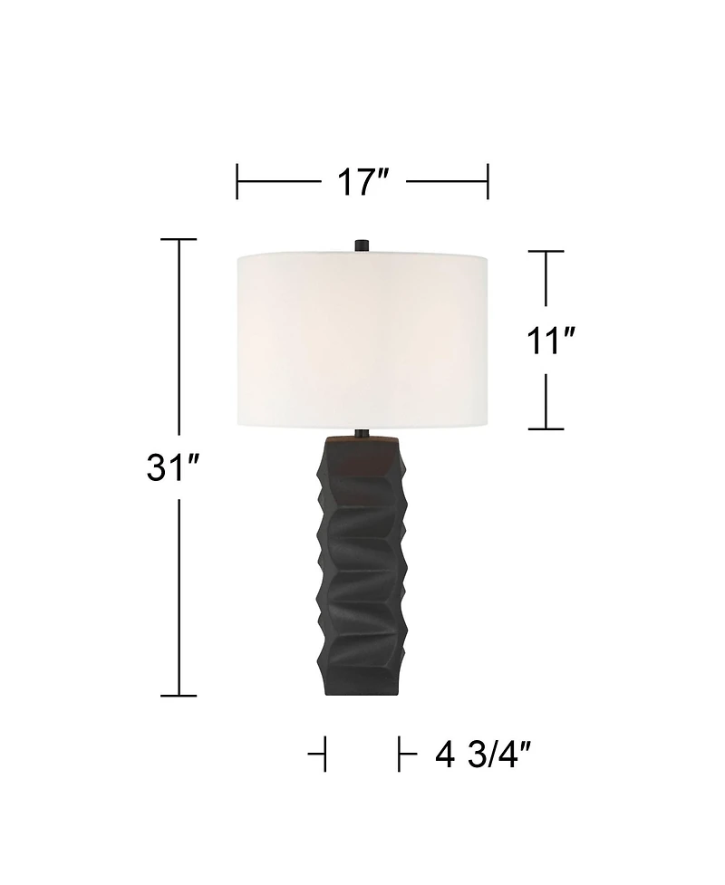 360 Lighting Aidan 31" High Modern Ceramic 3-Way Table Lamp