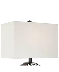 360 Lighting Fraser 21 1/2" Ceramic Disc 3-Way Table Lamp