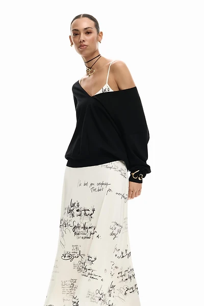 Desigual Women's Long Combined Dress