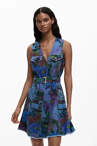 Desigual Women's Mini denim dress