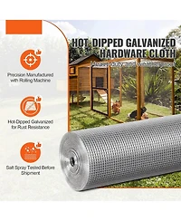 Sugift Hardware Cloth Galvanized Wire Mesh for Fencing