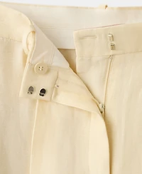 Selection Mango Women's Satin-Finish Balloon Pants