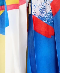 Selection Mango Women's Asymmetrical Printed Skirt