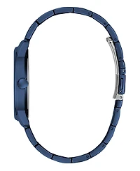 Guess Men's Blue Stainless Steel Analog Watch, 40mm