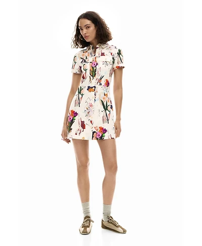 Desigual Women's Short collage dress