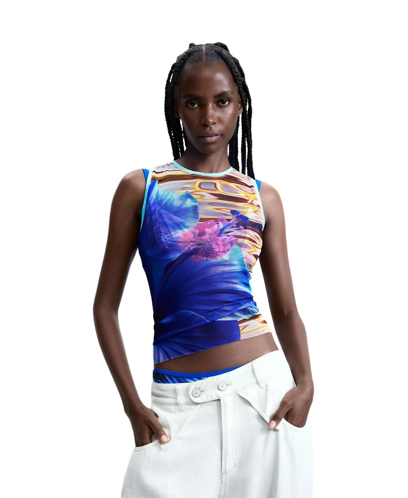 Desigual Women's Designed T-Shirt