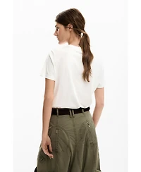 Desigual Women's Printed T-Shirt Vase