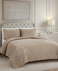 Bcbg Maeve Embossed Plush 3-Pc. Quilt Set