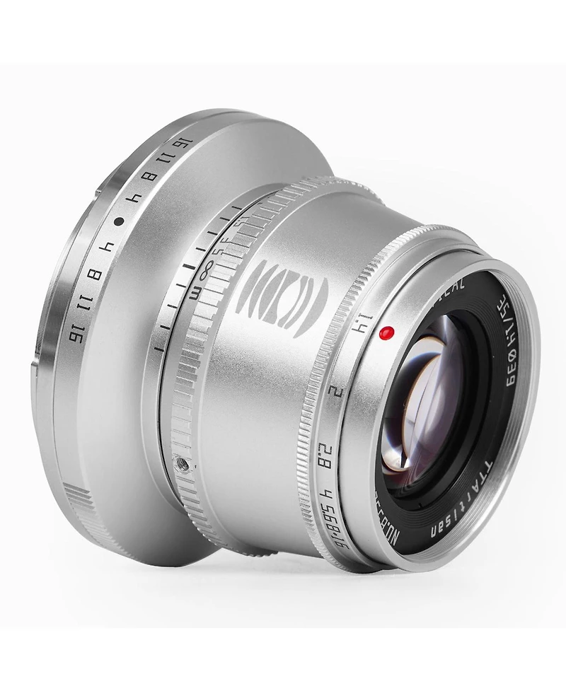 TTArtisan 35mm f/1.4 Lens for Sony E, Silver