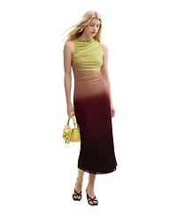 Desigual Women's Gradient tulle dress