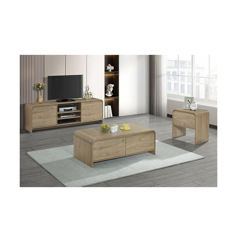 New Classic Furniture Mara Wood Tv Stand