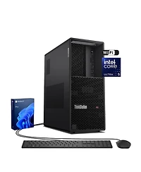 Lenovo ThinkStation P3 Workstation Desktop Intel Core Ultra 5 32GB Ram Intel Graphics 1TB Ssd Storage Windows 11 Pro