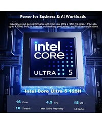 Msi Cubi Nuc Ai Mini Desktop Intel Core Ultra 5 32GB Ram Intel Graphics 2TB Ssd Storage Windows 11 Pro