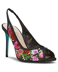 Betsey Johnson Women's Gerri Slingback Evening Sandals