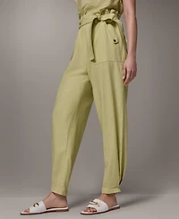 Donna Karan New York Women's Belted Wide Cuff Pants