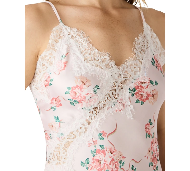 Steve Madden Women's Printed V-Neck Midi Dress