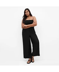 City Chic Women's Ally Strapless Jumpsuit