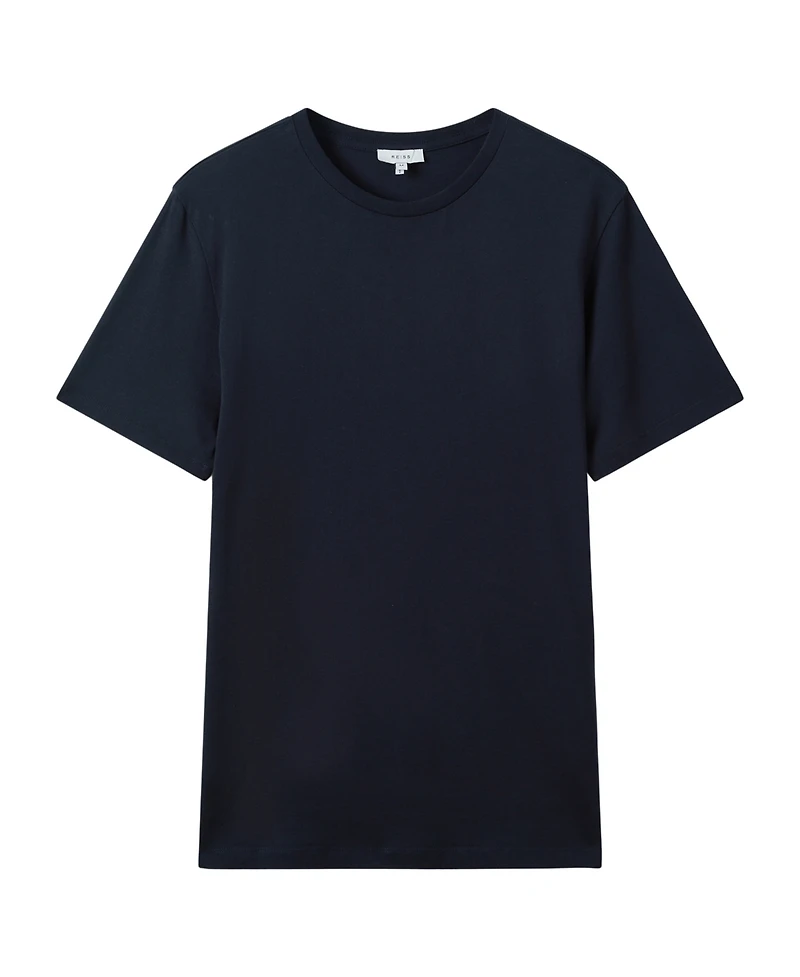 Reiss Men's Cotton Crew Neck Tailored Fit T-Shirt