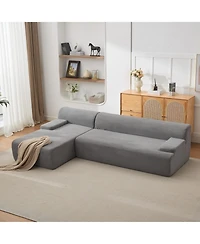 gaomon Modular Cloud Sofa Sectional, Sectional Couch with Deep Seat