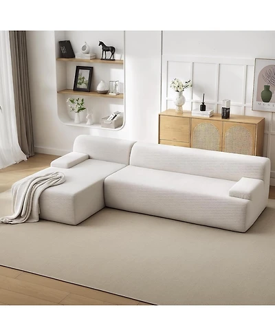 gaomon Modular Cloud Sofa Sectional, Sectional Couch with Deep Seat