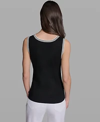 Karl Lagerfeld Paris Women's V-Neck Sweater