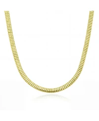 The Lovery Tubogas Collar Necklace 14K Gold-Plated Sterling Silver
