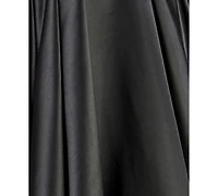 Alex & Sophia Juniors' Strapless Pleated Ball Gown