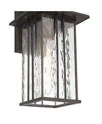 John Timberland Deaver Lantern Outdoor Wall Light