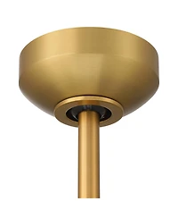 Casa Vieja Lume Soft Damp Ceiling Fan with Remote