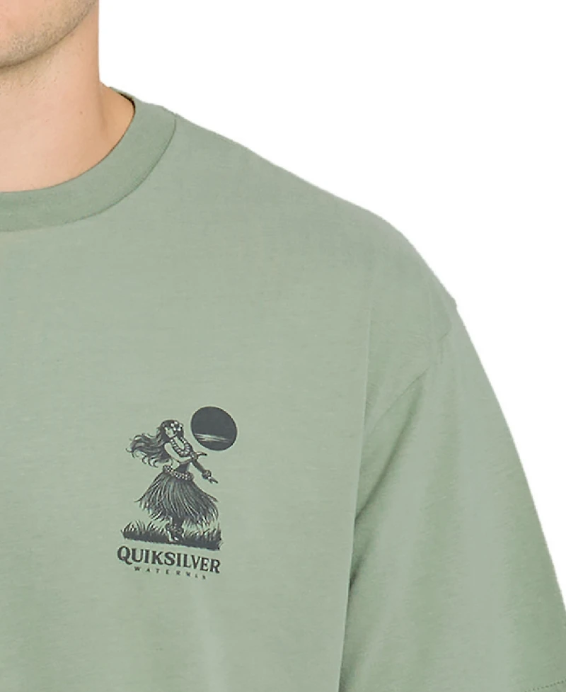 Quiksilver Waterman Men's Short-Sleeve Laid Back T-shirt
