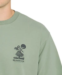 Quiksilver Waterman Men's Short-Sleeve Laid Back T-shirt