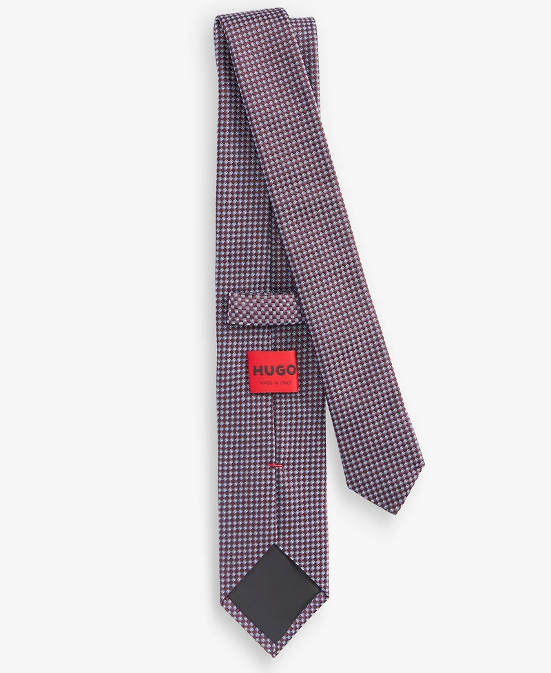 Hugo by Boss Men's Neat Skinny Silk Tie