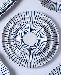 Porto Brasil Elemento Stoneware Dinner Plates, Set of 6