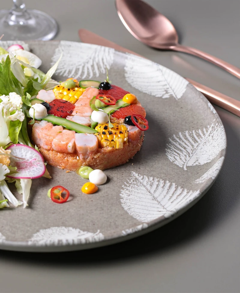 Porto Brasil Seiva Stoneware Dinner Plates, Set of 6