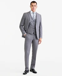 Kenneth Cole Reaction Men's 3-Piece Slim Fit Techni-Cole Suit