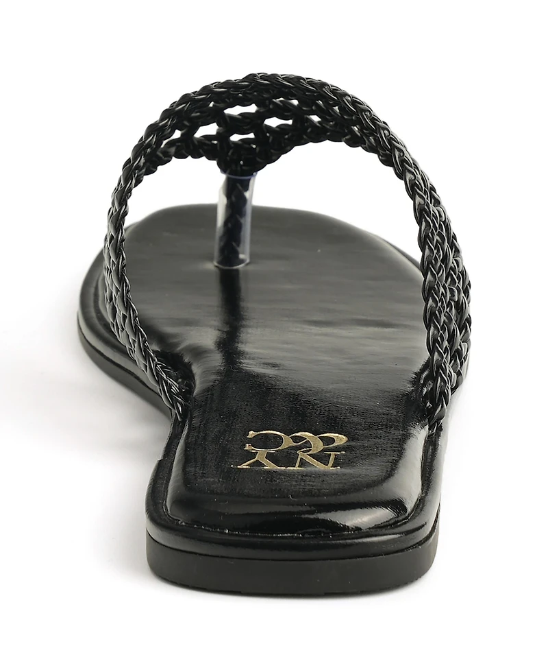 New York & Company Women's Phillipa Slides Sandals