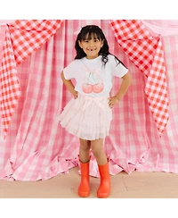 Sweet Wink Big Girls Cherry Cute Short Sleeve T-Shirt
