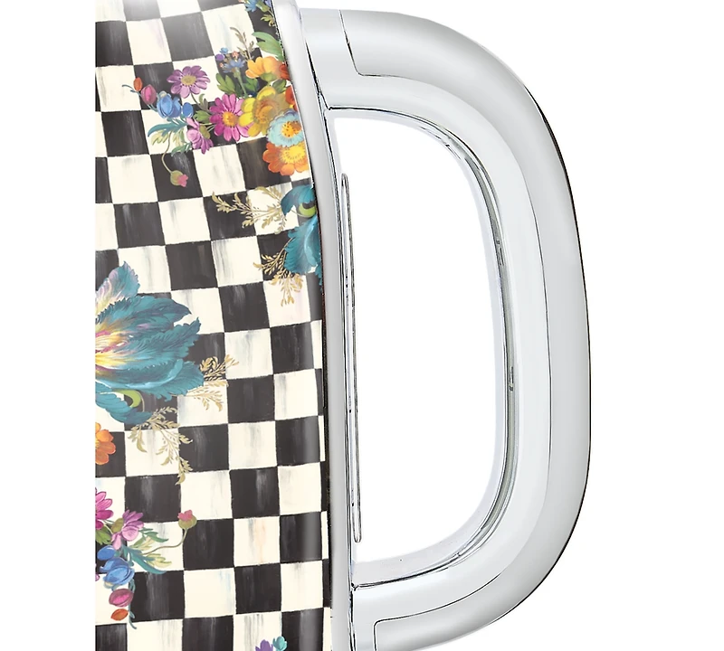 MacKenzie-Childs Courtly Flower Market Electric Kettle