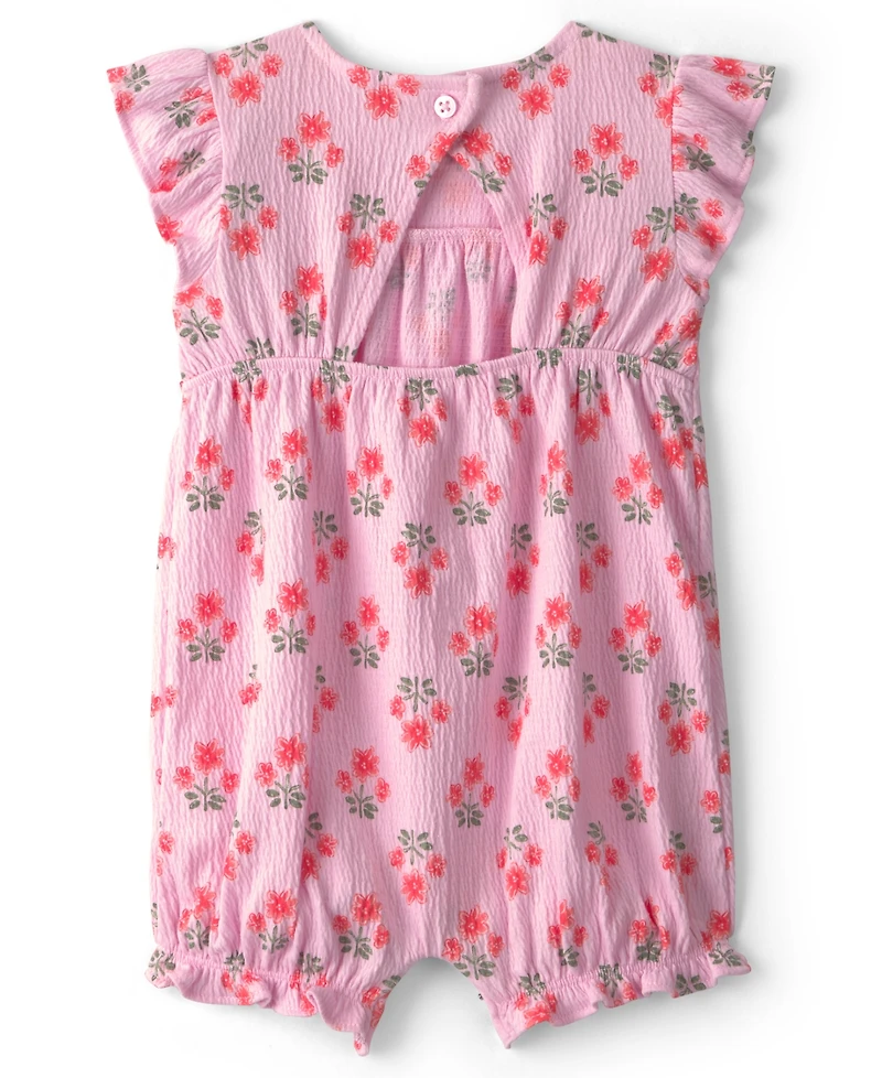 Carter's Baby Girls' Floral Romper