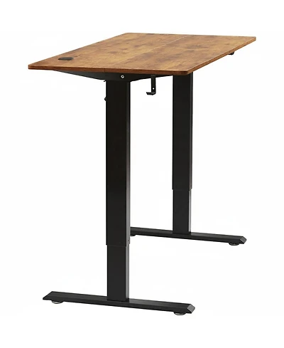 Gouun Electric Standing Desk 47.2 x 23.6 in, Adjustable Height, 180 lbs