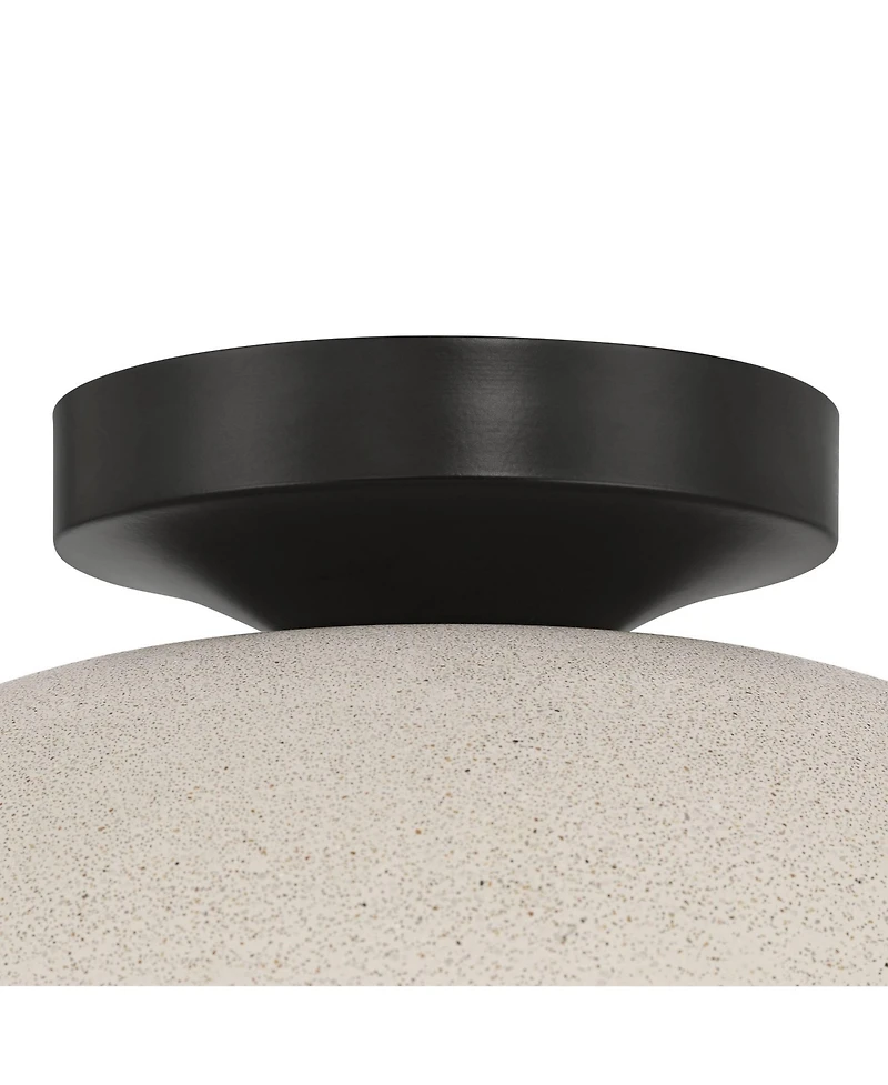 Possini Euro Design Positano Cement Ceiling Light