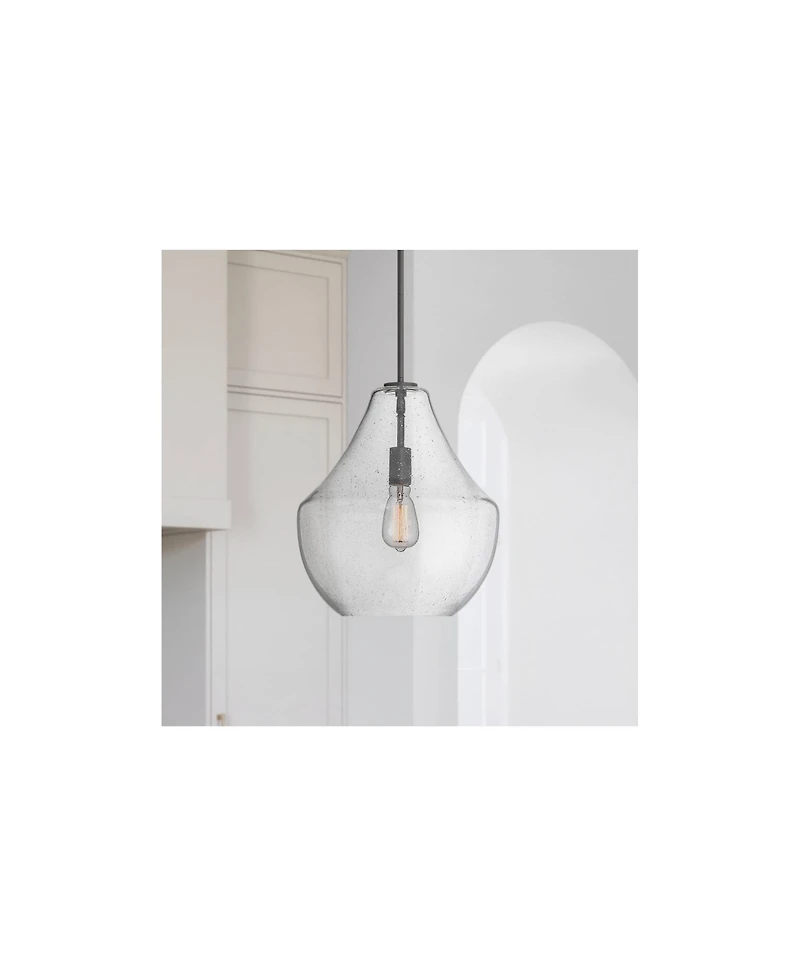 Possini Euro Design Possini Euro Stephanie Seeded Glass Pendant Light
