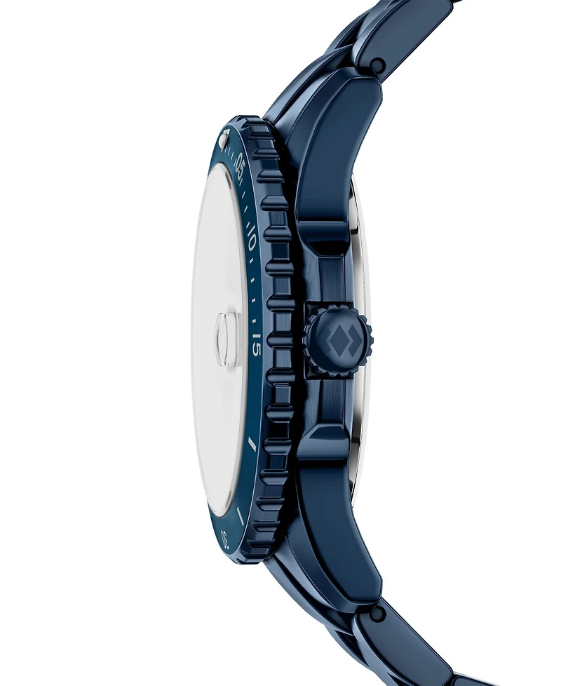 Fossil Men's Fossil Blue Dive Three-Hand Navy Stainless Steel Watch, 42mm