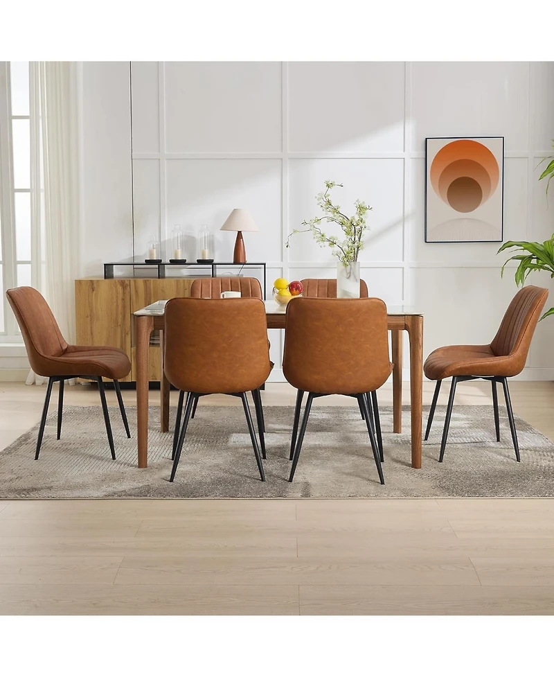 gaomon Set of 2 Upholstered Dining Chairs