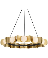 Possini Euro Design Possini Euro Novara 37 1/2" Wide 12-Light Ring Chandelier
