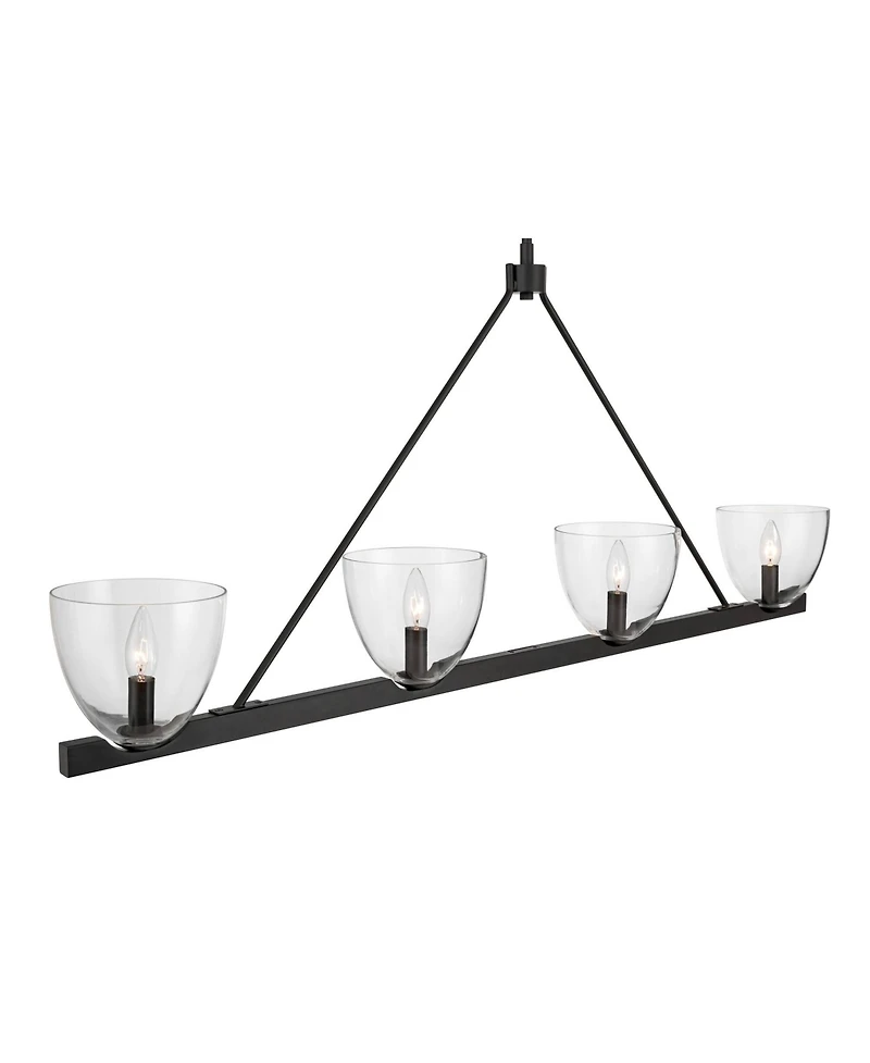 Possini Euro Design Ardea 47" Wide 4-Light Linear Island Chandelier