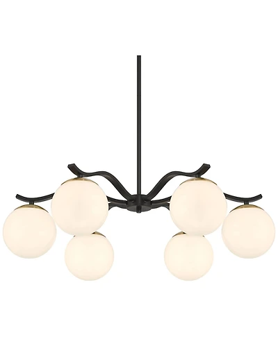 Possini Euro Design Possini Euro Newall 30" Wide 6-Light Chandelier