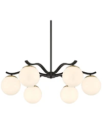 Possini Euro Design Possini Euro Newall 30" Wide 6-Light Chandelier