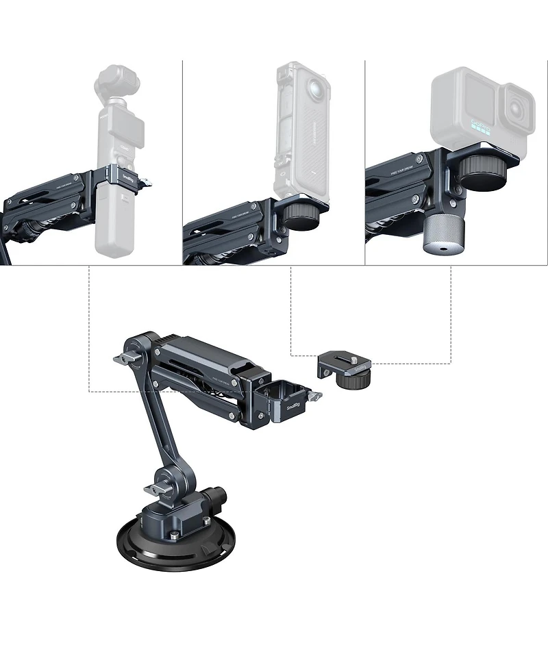 SmallRig Mini Shock Absorber Arm for Action Cameras